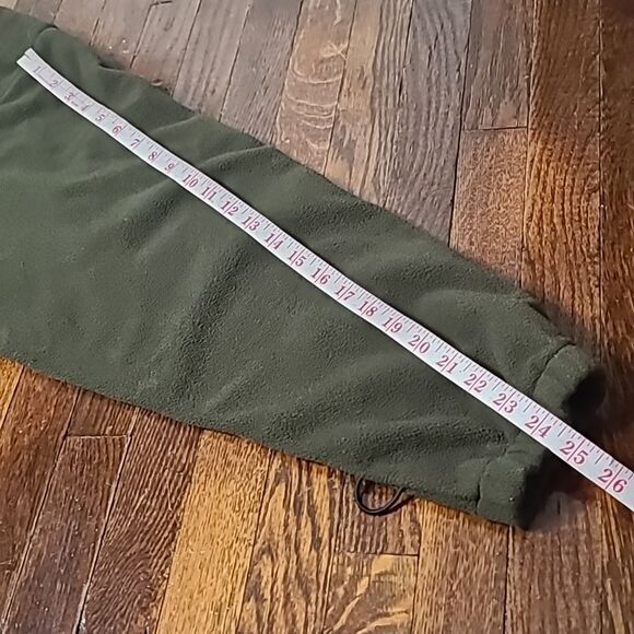 Vintage Mossy Oak Green Fleece Zip Up Jacket Men's Large - Picture 8 of 11